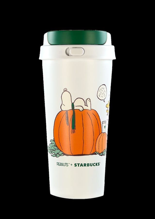 starbucks peanuts tumbler